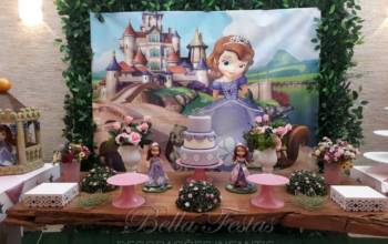 Aluguel Decoração Festa Infantil Princesinha Sofia