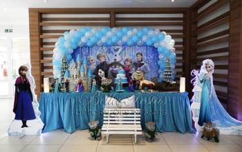 Aluguel Decoração de Festa Infantil Frozen