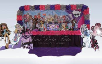 Decoração Festa Infantil Monster High 2