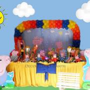 Aluguel Decoração Festa Infantil Pequena Peppa Pig