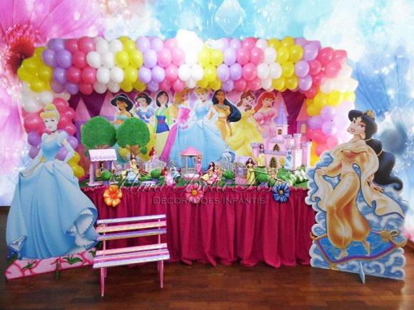 Aluguel Decoração Festa Infantil Princesas