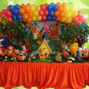 Aluguel Decoração Infantil Ursinho Pooh