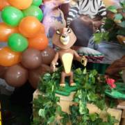 Decoração Festa Infantil Madagascar Provençal