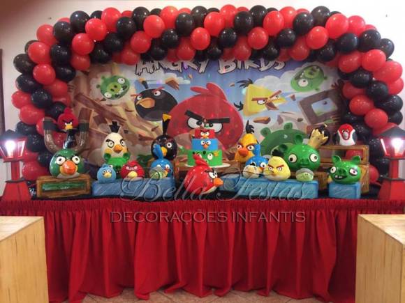 Decoração Festa Infantil Angry Birds