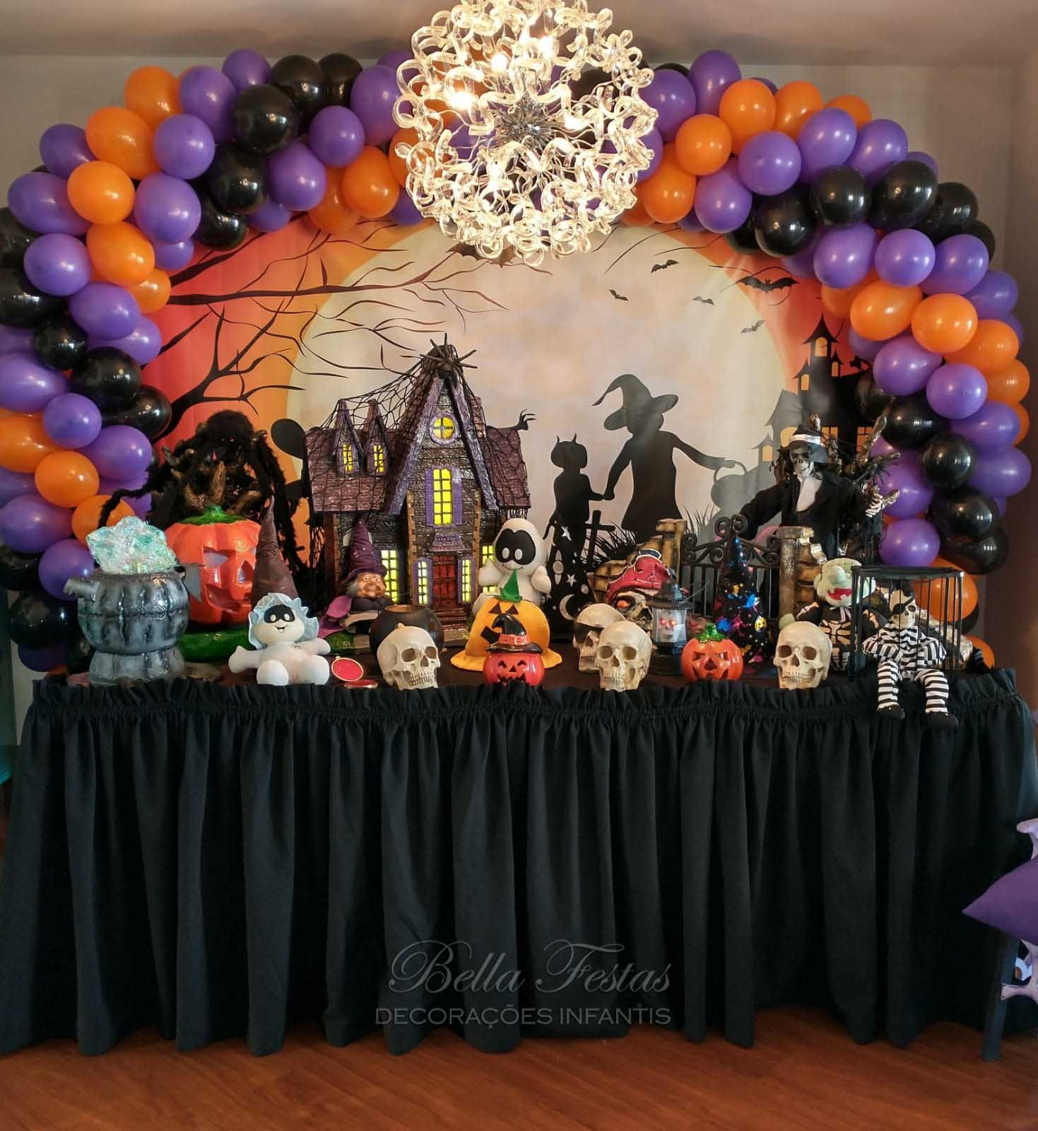 Decoração festa Halloween p/ aniversário