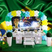 Decoração Festa Infantil Provençal Copa do Mundo 2014
