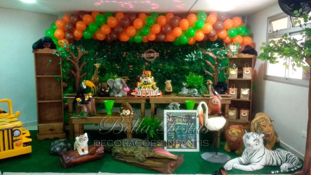 Decoração Infantil Especial Safari - Aluguel Decoração Infantil | Bella