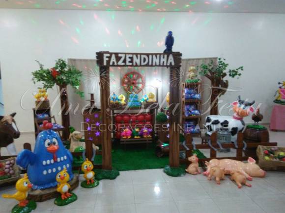 Aluguel Decoração Infantil Galinha Pintadinha - Especial