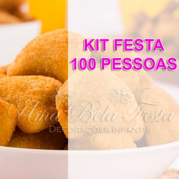 Kit Festa - 100 Pessoas