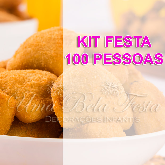 Kit Festa - 100 Pessoas - Aluguel Decoração Infantil