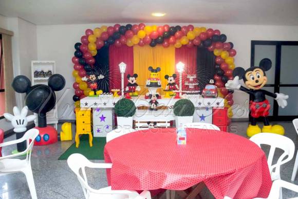 Decoração Festa Infantil Provençal Mickey