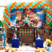 Aluguel Decoração Festa Infantil Moana - Rústica