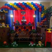 Aluguel Decoração Festa Infantil Patrulha Canina