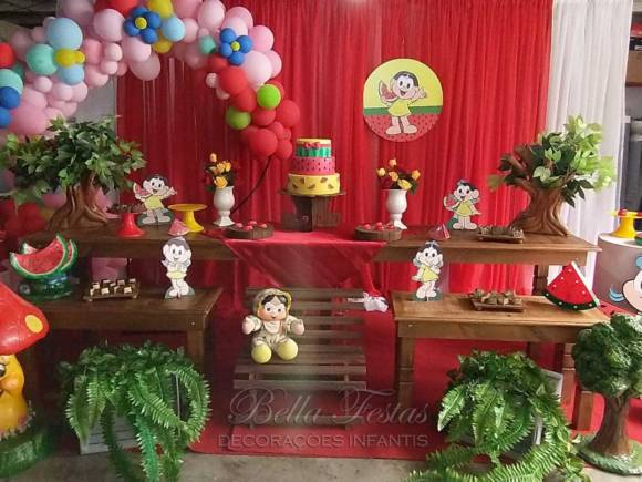Aluguel Decoração Festa Infantil Magali
