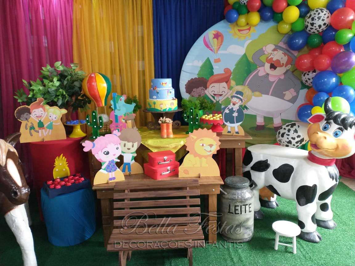 Mundo Bita Decoração de festa Infantil