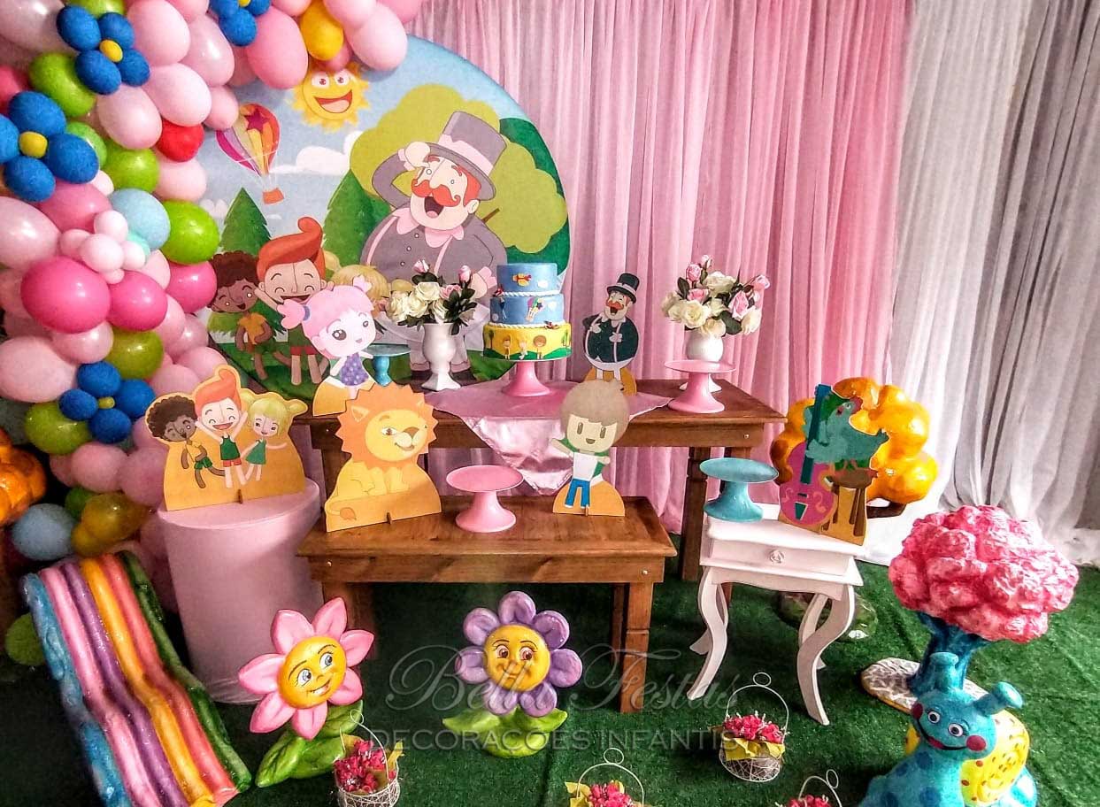 Mundo Bita Decoração de festa Infantil