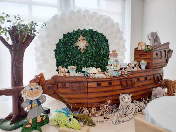 Decoração Festa Infantil Arca de Noé