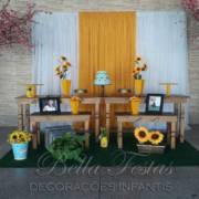 Decoração Festa Infantil Girassol
